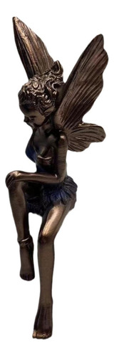 Estatua De Hada De Jardín, Figuras De Resina, Manualidades,