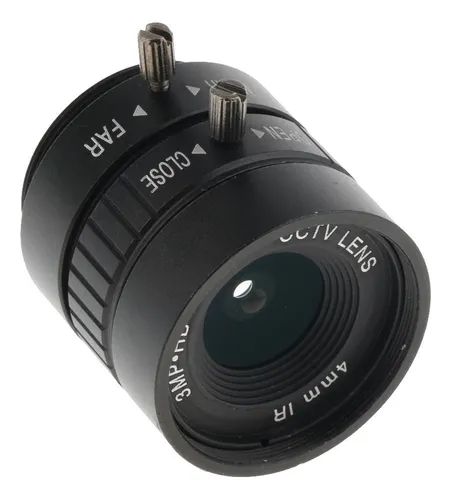 R 1/2 '' 4 Mm F / 1.2 3mp Mount Lente Infrarrojo Para Cámara