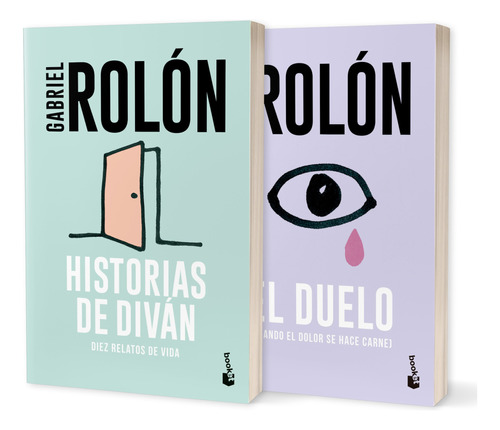 Pack El Duelo + Historias De Diván -  Booket - Gabriel Rolón