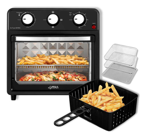 Air Fryer E Forno 2 Em 1 Britania 12 Litros Grande 1700w