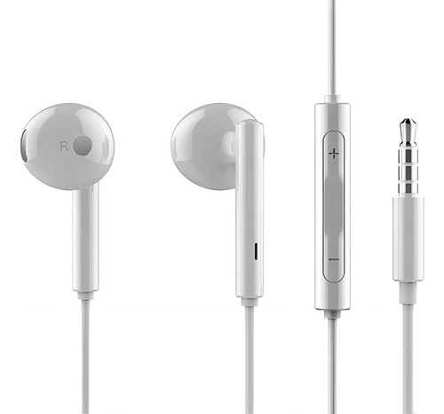 Audifonos Manos Libres Para Huawei, Samsung , Xiaomi, Zte, Color Blanco