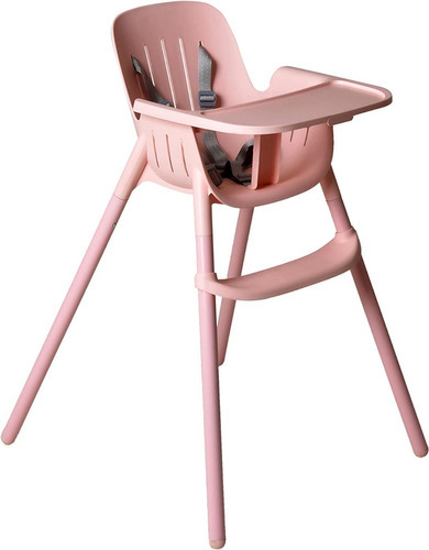 Cadeira Cadeirinha De Alimentação De Bebê Portátil Burigotto Cor Rosa