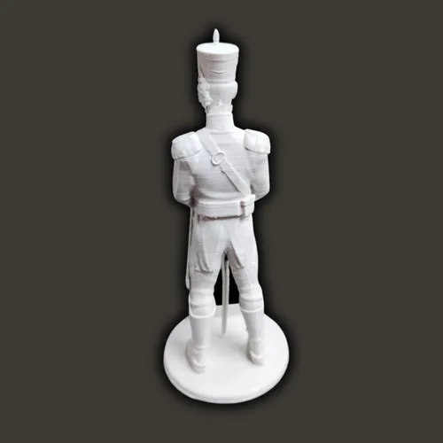 Granadero Mod1, Escala 1/16 (12cm), Color Blanco