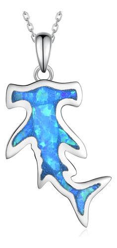 Colar De Tubarão Sczklaq Para Mulheres, Shark Necklace Mart