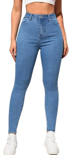Pantalón De Mujer Jeans Strech Pitillo
