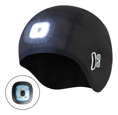 Gorro Casual Con Luz Para Faros Delanteros, Con Ciclismo Dep