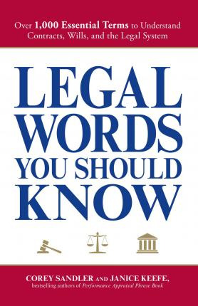 Libro Legal Words You Should Know : Over 1,000 Essential ...
