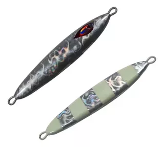 Isca Ns Jumping Jig Noka Pesca Prata/list/hot/glow 10g 3,5cm