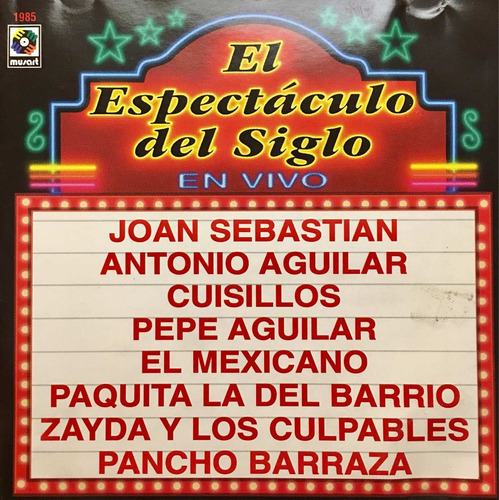 Cd El Espectaculo Del Siglo Joan Sebastian Cuisillos Pepe A