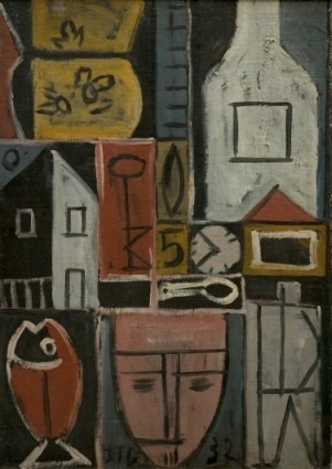 J Torres Garcia Pintura Constructiva 1932 - Lámina 45x30 Cm.