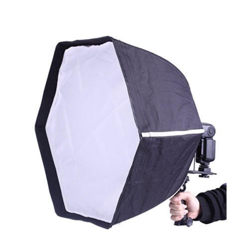 Softbox Portatil Heagonal Con Agarre Para Flash Speedlite