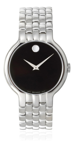 Reloj Clásico De Acero Inoxidable Para Hombre Movado