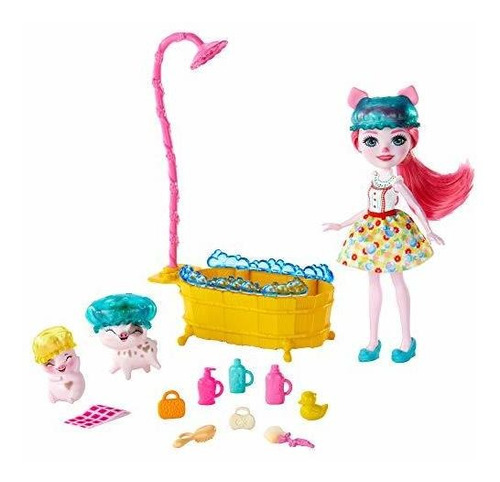 Enchantimals Set De Juego De Agua De Salpicaduras Con Muñeca