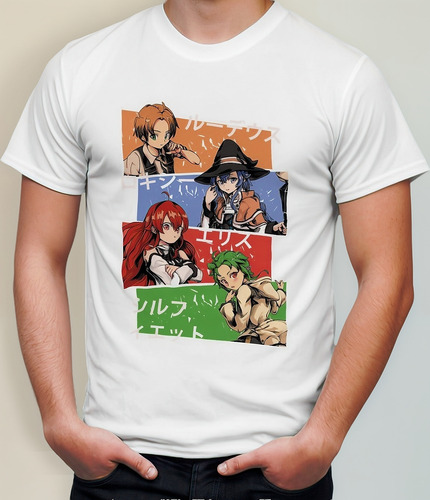 Playera Anime Mushoku Tensei Sylphiette Eris Roxy #2395
