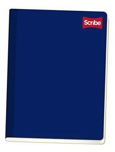 Cuaderno Profesional Cosido Scribe Clasico Cuadro Grande Color Azul marino