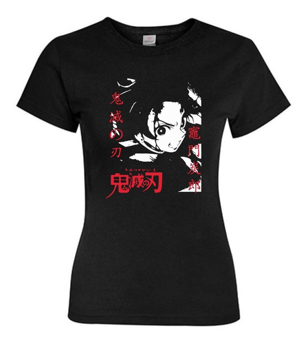 Polera Mujer - Kimetsu No Yaiba -  Tanjiro 01