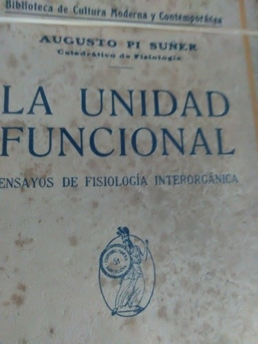 La Unidad Funcional Fisiologia Pi Suñer
