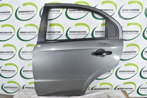 Puerta Trasera Izquierda Chevrolet Aveo Año 2012 Ori 4461654