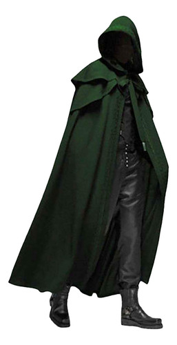 Disfraz De Capa Con Capucha Para Halloween, Cosplay, Capa Gó