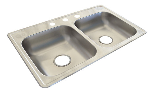 Fregadero Cocina Empotrar 2 Tinas 84x56x15 Eb M11022