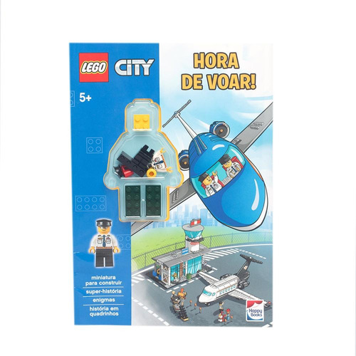 LEGO City: Hora de Voar!, de Lego. Happy Books Editora Ltda., capa mole em português, 2017