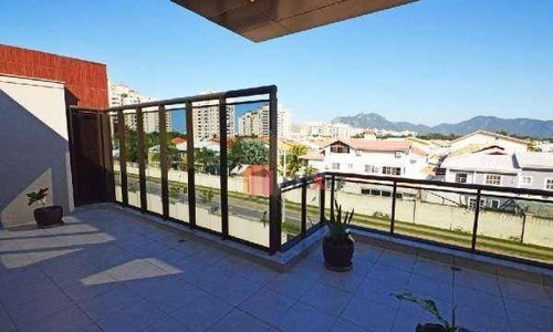 Imagem 18 de 25 de Cobertura Com 3 Dormitórios À Venda, 153 M² Por R$ 980.000,00 - Recreio Dos Bandeirantes - Rio De Janeiro/rj - Co0088