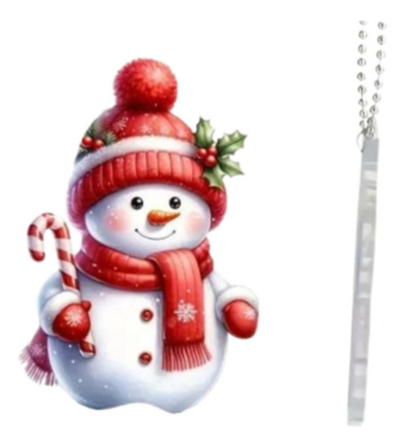 5 Colgante De Muñeco De Nieve Para Árbol De Navidad,