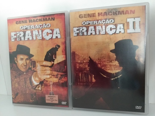 Box Operação E França I E Ii - C/ Luva E 3 Dvds! Zerado!!! (Usado)