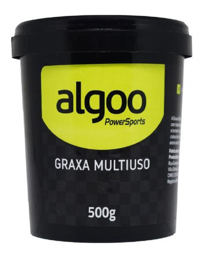 Graxa Algoo Powersports Multiuso Rolamnetos Cubos Bike 500gr