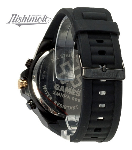 Relógio Xgames Masculino Anadigi Xmnpa006 Bxpx Preto