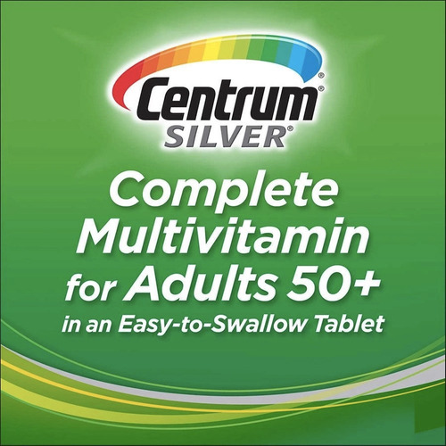 Centrum Multivitamínico Adults Silver 50+ 80 Capsulas