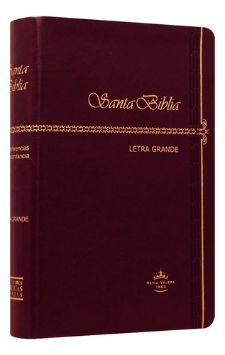 Biblia Rvr60 Lt Grande Im Piel Tiara/cafe Rvr065cLG