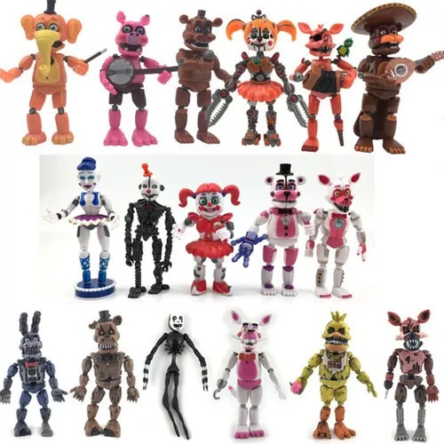 17 Figuras De Anime Five Nights At Freddy's Toy Figure