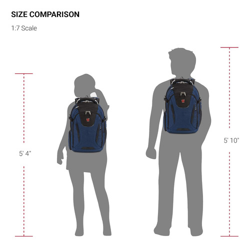 Mochilas Para Portátiles Swissgear 5358342418 Azul/negro