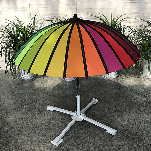 Soporte Plegable Para Paraguas Y Soporte De Base