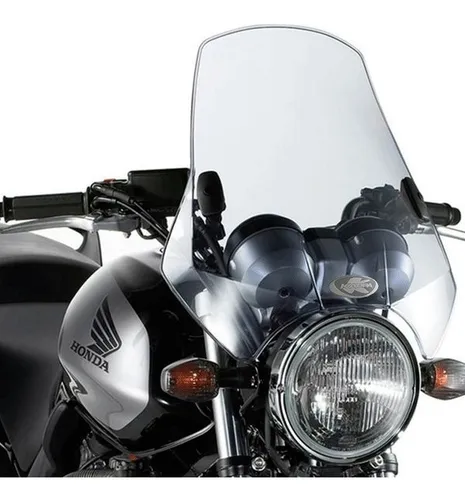 Parabrisas Moto Fumé Con Soportes Universal Kappa Italiano