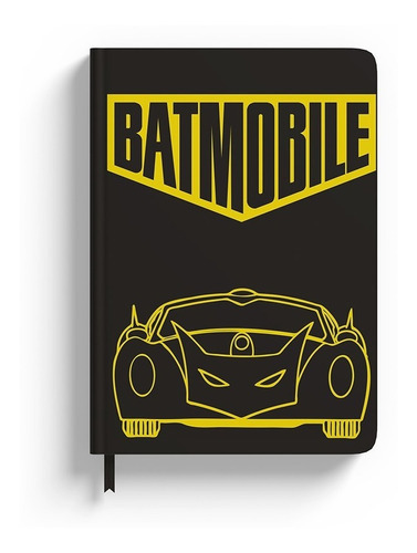 Libreta 100 Hojas - Batmobile Batman Dc Super Heroe