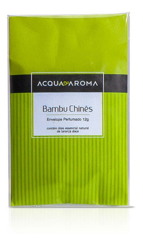 Envelope Perfumado Dia A Dia 12g Bambu Chinês