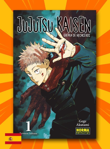 Jujutsu Kaisen Tomo 1 Manga Idioma Español Editorial Norma