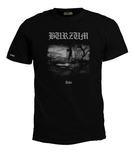 Camiseta Burzum Aske Banda Rock Metal Bto