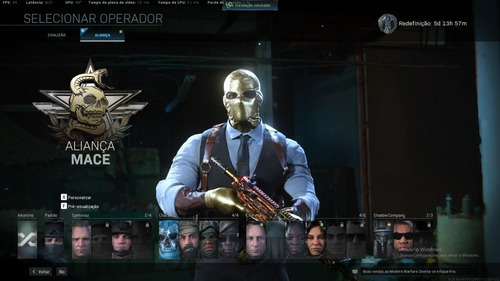 Imagem 4 de 5 de Conta Warzone/ghost Temporada 1