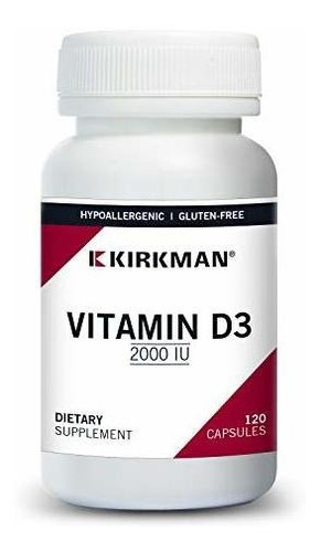 La Vitamina D-3 2000 Ui Cápsulas - Hypo - 120 Ct.