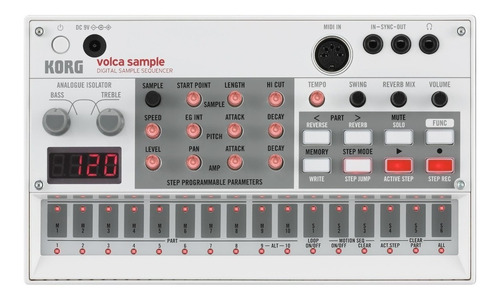 Sintetizador Korg Volca Sample Secuenciador Digital Cuo