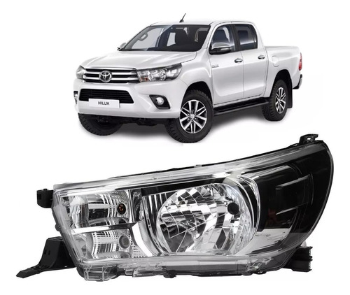 Optica Toyota Hilux Cd 2019 2020 2021 Comando Electrico 2.4