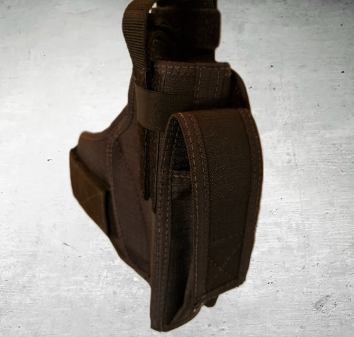 Imagem 3 de 4 de Coldre Tático Militar E Airsoft Robocop P/ 380 Preto Destro