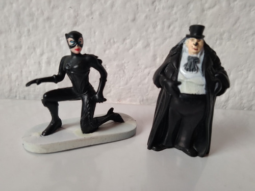 Figuras De Batman Regresa - Pinguino Y Gatubela - Sonrics