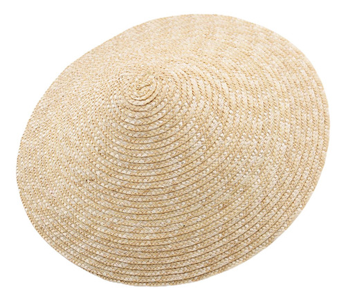 Sombrero De Hierba De Bambú A La Moda, Disquete Oriental