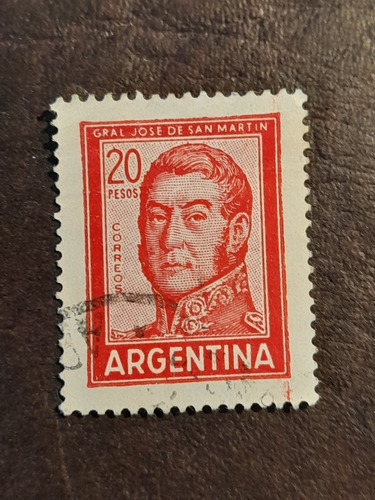 Argentina Estampilla San Martin 