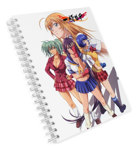 Libreta Pasta Dura Dibujo Anime Personalizable  Lf A-i01