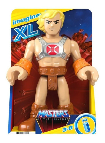 Boneco Imaginext Xl Masters Of The Universe He Man Gwf37